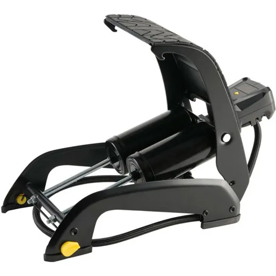 Michelin 2-cylinder fodpumpe med digital display (0,05–7 bar)