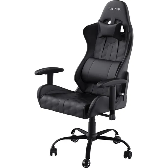 Trust GXT 708 Resto Gamingstol Sort, op til 150 kg