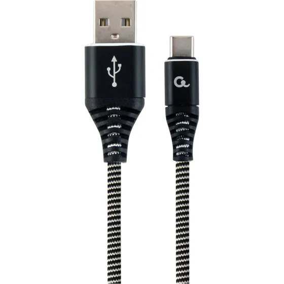 Cablexpert Premium USB-C kabel 2m sort/hvid
