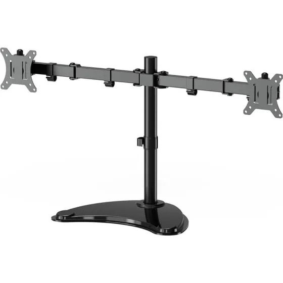 Gembird MS-D2ST-02 Skærmholder til skrivebord, sort, 13-32"