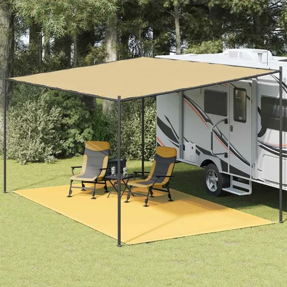 vidaXL telttæppe 300x600 cm beige