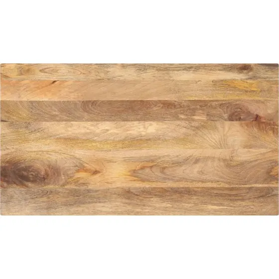 vidaXL 120x60x2,5 cm bordplade i massivt mangotræ