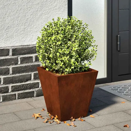 vidaXL Havekrukker 2 stk. 30x30x30 cm i vejrbestandigt stål