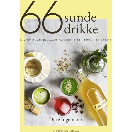 Ditte Ingemann: 66 sunde drikke – Hardcover