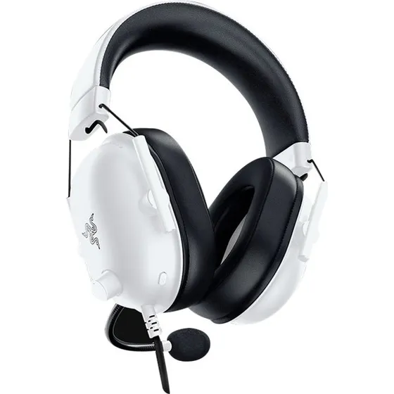 Razer BlackShark V2 X Kablet Høretelefoner Sort/Hvid