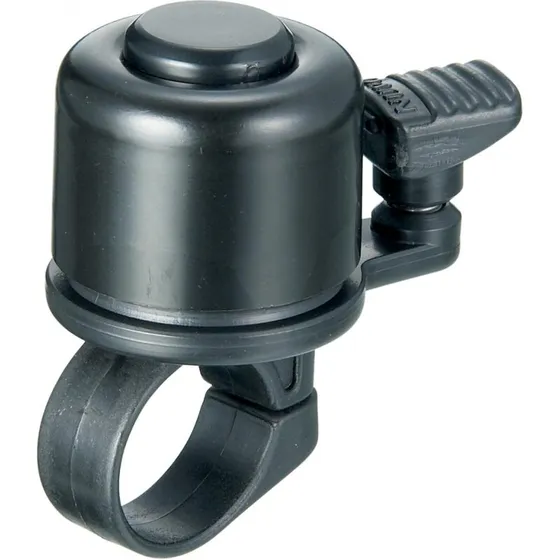 Bike Attitude Ringeklokke med fjederhammer, sort