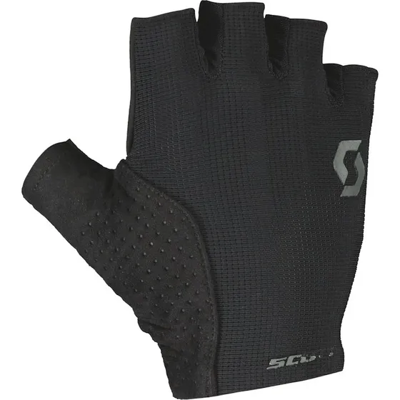 SCOTT Essential Gel Cykelhandsker Sort, Korte Fingre