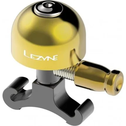 Lezyne Classic Brass Ringeklokke - Sort, Small