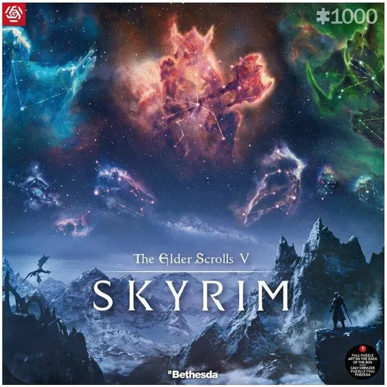 Good Loot Gaming - Skyrim 1000-brikker Puslespil