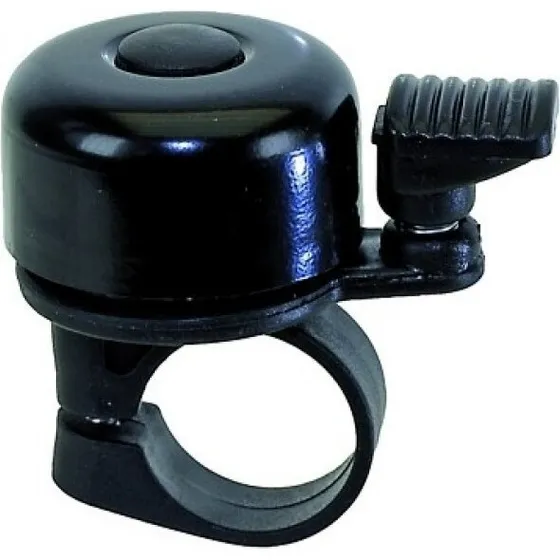 Bike Attitude mini ringklokke, sort (22,2 mm)