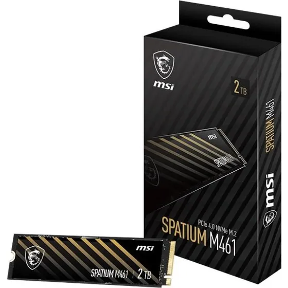 MSI Spatium M461 2TB M.2 2280 PCIe 4.0 NVMe SSD