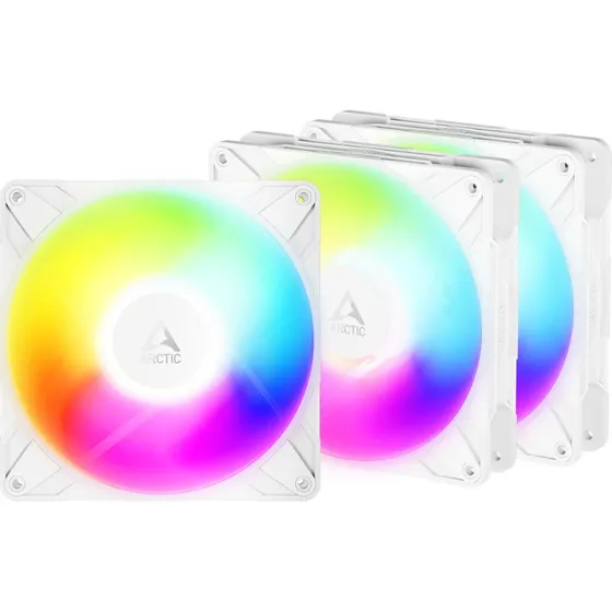 ARCTIC P14 Pro Reverse A-RGB 140 mm Hvid 3-pack