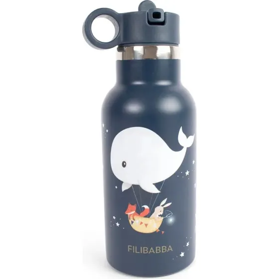 Filibabba Dreamy Adventurers Drikkeflaske i rustfrit stål, 350 ml, flerfarvet
