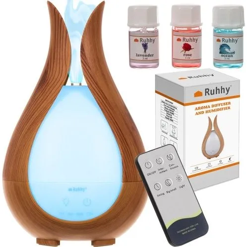AromaLamp 200ml Ultralydsbefugter med LED-Lampe