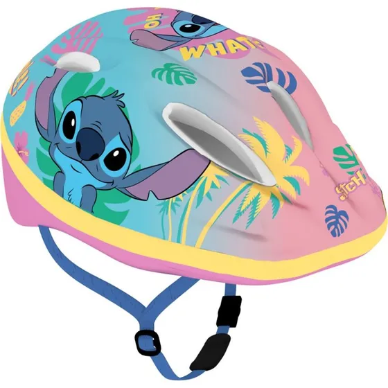 Disney Stitch Cykelhjelm 52-56 cm Lyserød/Multicolor