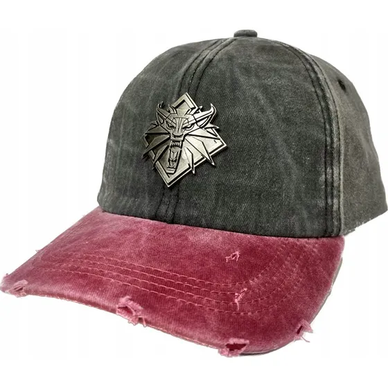 Good Loot The Witcher 3 Rød/Grå Vintage Baseball Kasket