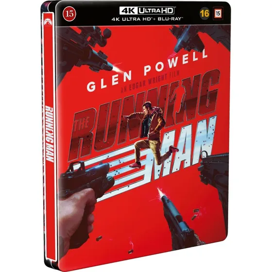 The Running Man (2025) – 4K UHD + Blu-ray Steelbook