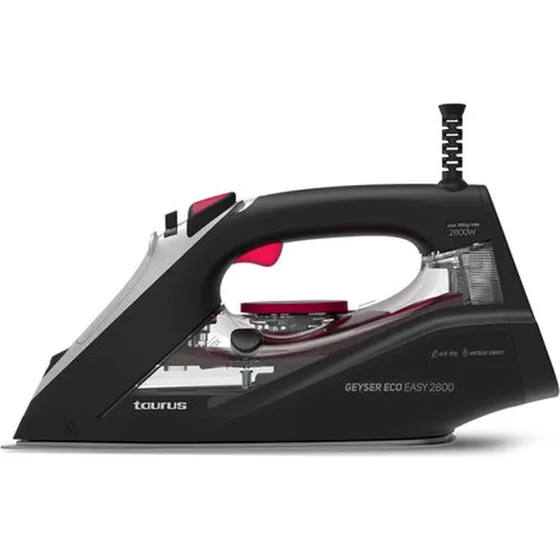 Taurus Geyser Eco 2800 W Tør & Dampstrygejern, Sort