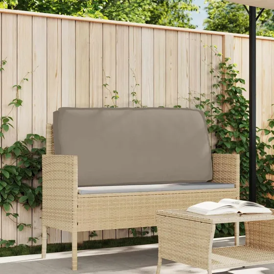 vidaXL Pude Gråbrun 120 x 60 x 12 cm Oxford stof