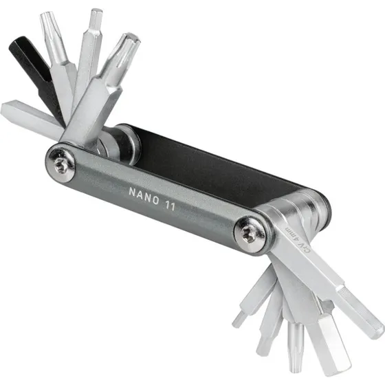 Topeak Nano 11 mini-værktøj – 11 funktioner, CNC 7075