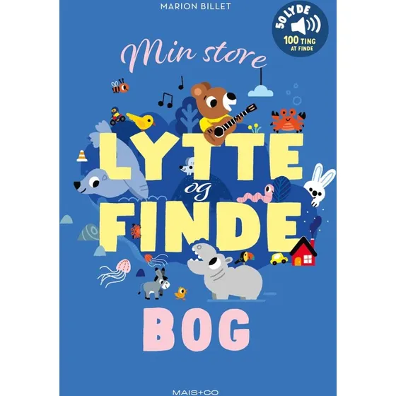 KYKELIKY Min Store Lytte og Findebog