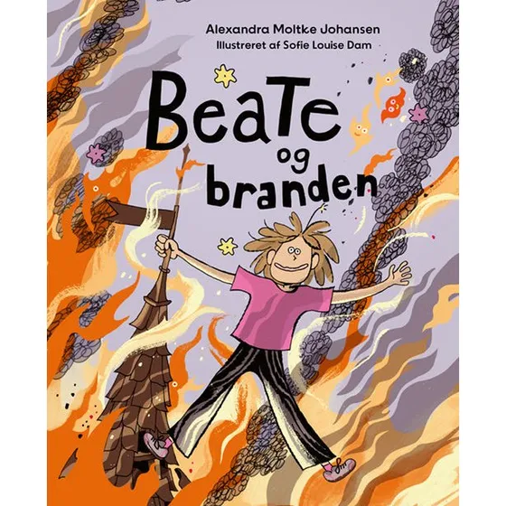 Beate og branden - Børnebog, hardcover
