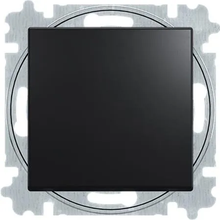 ABB B55 1-pole afbryder, mat sort