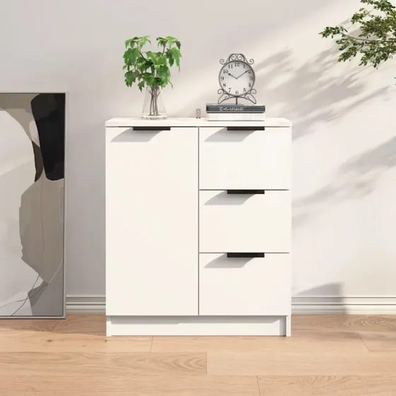 HAY Skænk 60x30x70 cm Konstrueret Træ Sort