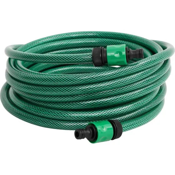 vidaXL Poolslange 30 m PVC grøn