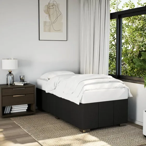 vidaXL sengeramme 90x190 cm sort uden madras