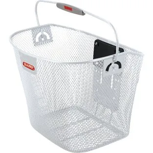 Klickfix Uni cykelkurv 16 L – hvid