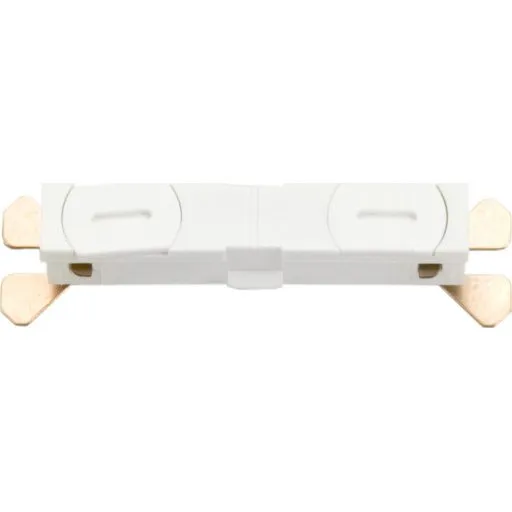 SG Zip 1F lige stykke, mat-hvid