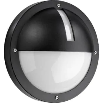 SG Uno Sort 12,5W 3000K LED Vægarmatur