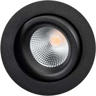 SG Junistar Lux IsoSafe Indbygningsspot 2700K Sort