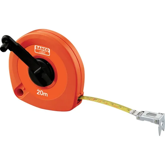 LTG Målebånd 30M 10mm Bred med Nylonbelægning
