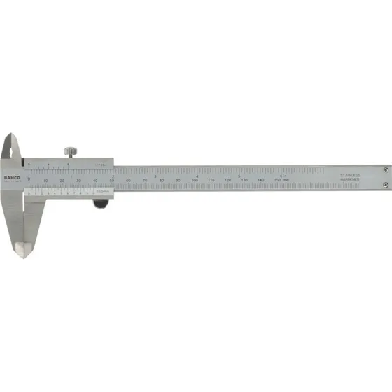 BAHCO Mekanisk Skydelære 150mm, 0,05mm Inddeling
