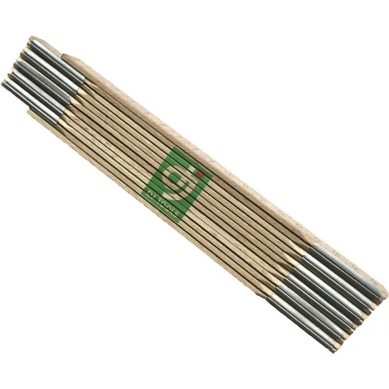 DJ Tools Tommestok Træ M-2-12, 2 m, 12 led