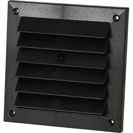 Fresh Murrist 150x150 mm, sort plast