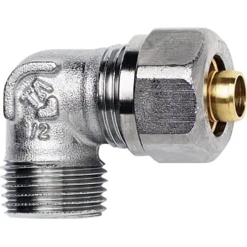 TA-PX Vinkel 15 mm x 1/2" Pex-nippel