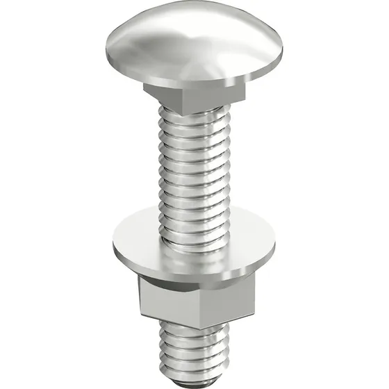Wibe Skruesæt 2S FZV galvaniseret 8x40