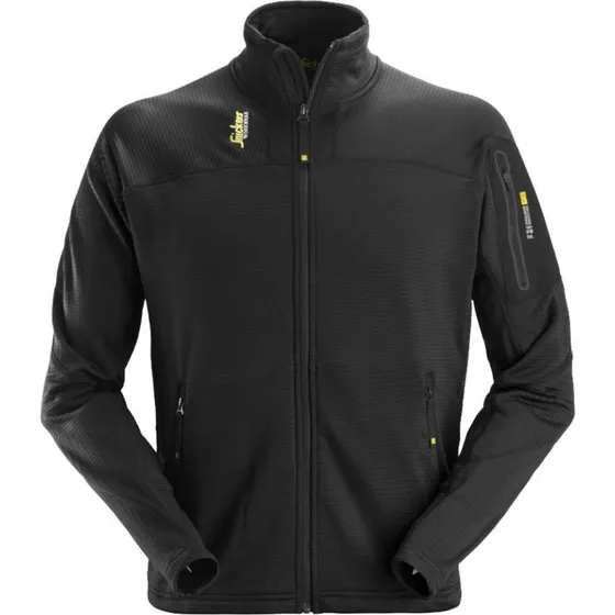 Snickers 9438 Microfleece Jakke, Sort, M