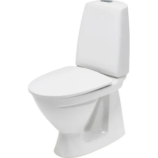 Ifö Sign 6860 Toilet med S-lås, hvid