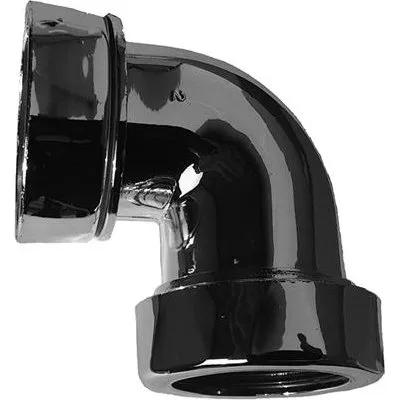 Purus Vinkelkobling 32mm x 1 1/4" Forkromet PP