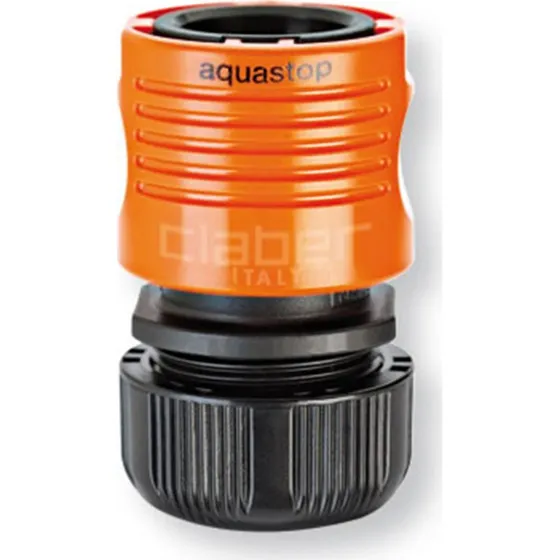 Claber Slangekobling 1/2" med Vandstop
