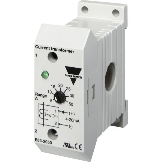 Carlo Gavazzi E83 Strømtransformer 0-50AAC til 4-20mA