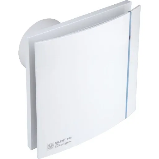 Thermex Silent 100 Design CZ 100 mm hvid badventilator