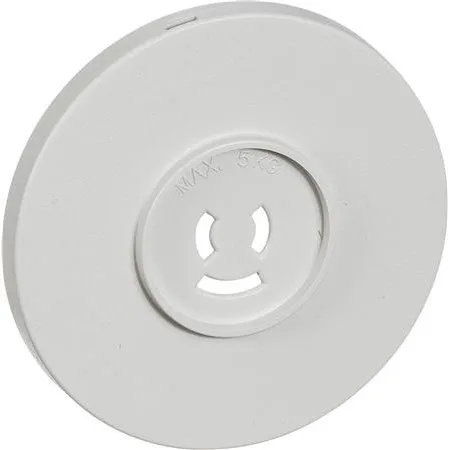 LK Afdækning Ø80 mm, lysegrå