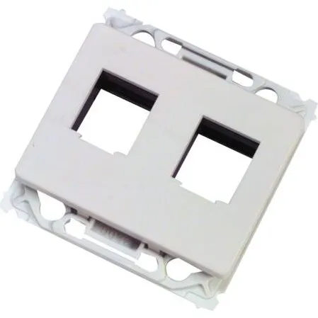 LK Dataudtag Opus 2x RJ45 Systimax hvid