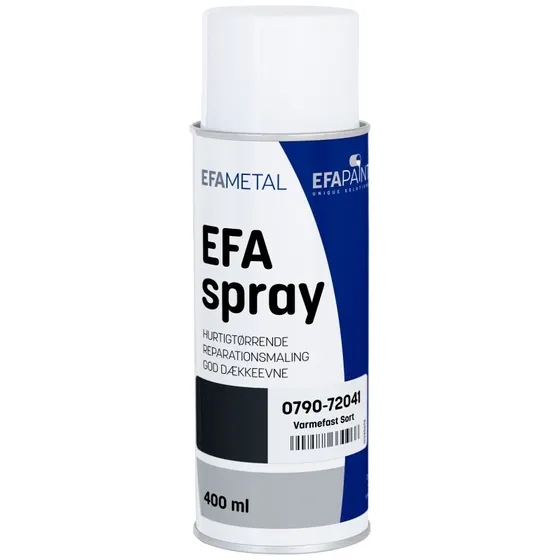 EFAspray Varmefast Sort 400ml
