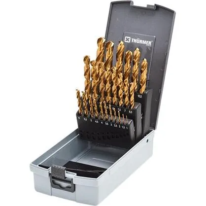 Thürmer HSS-TIN borsæt 1-13 mm 0,5 mm spring PRO
